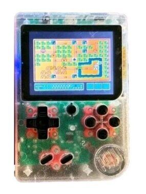Game Box Plus Handheld Game 400 in 1 Transparent Game Console